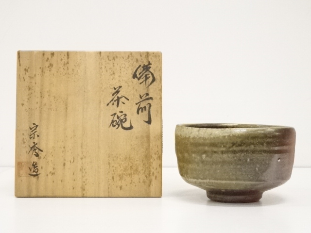 JAPANESE TEA CEREMONY / CHAWAN(TEA BOWL) / BIZEN WARE